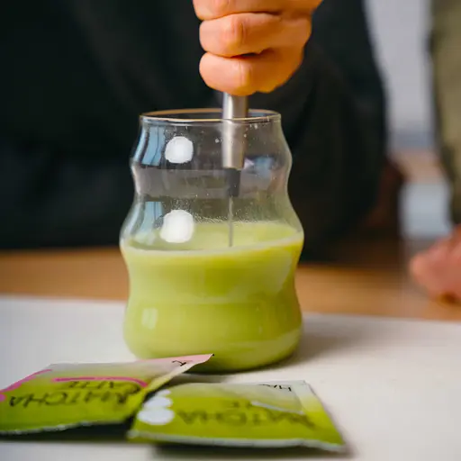 Чай матча-лате Haiku з кокосовим молоком в саше (10 шт в упаковці) - фото 3