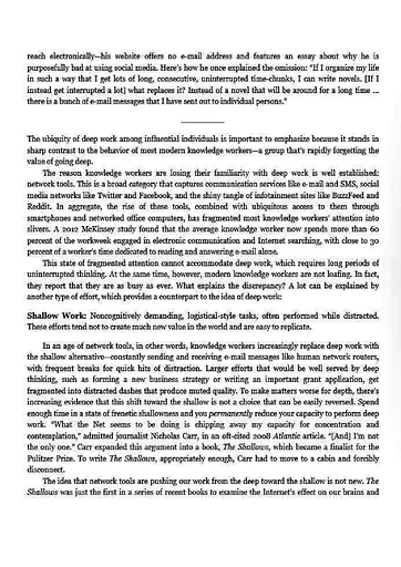 Deep Work. Rules for Focused Success in a Distracted World - фото 6