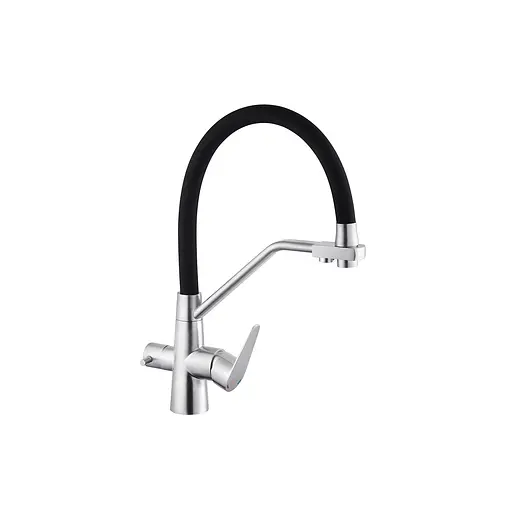 Змішувач для кухні Kroner KRM Edelstahl Klassisch - ESG03817BLK (CV027936) - фото 2