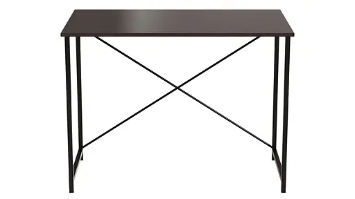 Стол письменный Line Лайт Ferrum-decor 750x1000x600 Черный металл ДСП Венге Магия 16 мм (FRD-106156) - фото 5