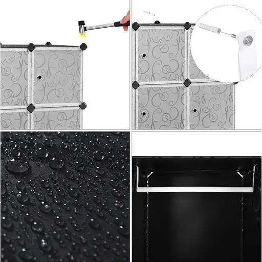 Модульный шкаф Leobert Modern New с полками для одежды - фото 7