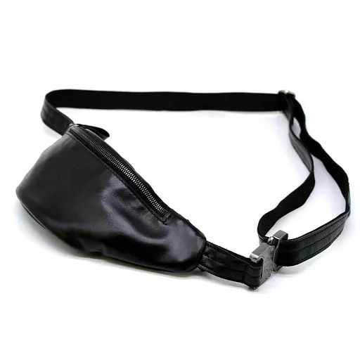 Маленька бананка Tarwa з натуральної шкіри 11х28х6 см sum0028379 - фото 2