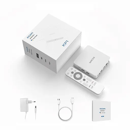 Смарт ТВ приставка Kickpi KP1 NETFLIX 2/32 Гб Android TV 12 Smart Box - фото 4