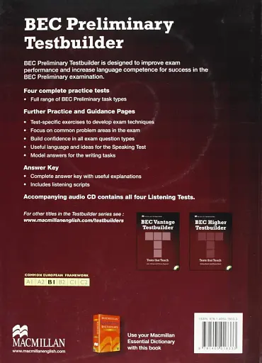 BEC Preliminary Testbuilder & CD Pack - фото 2