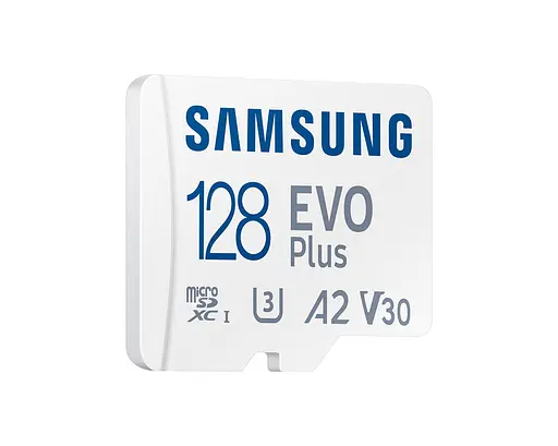 Samsung Мапа пам'яті microSD 128GB C10 UHS-I R130MB/s Evo Plus + SD - фото 6