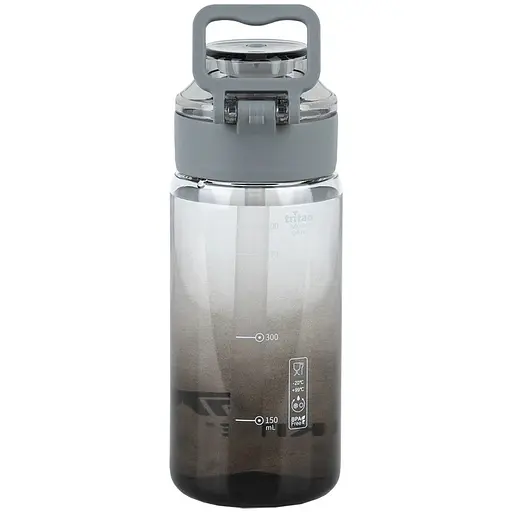 Пляшечка для води Kite 600 мл чорна (K25-1212-1) - фото 2