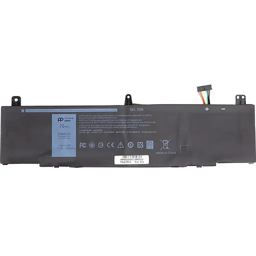 Акумулятор PowerPlant для ноутбуків DELL Alienware 13 R3 (TDW5P) 15.2V 5000mAh