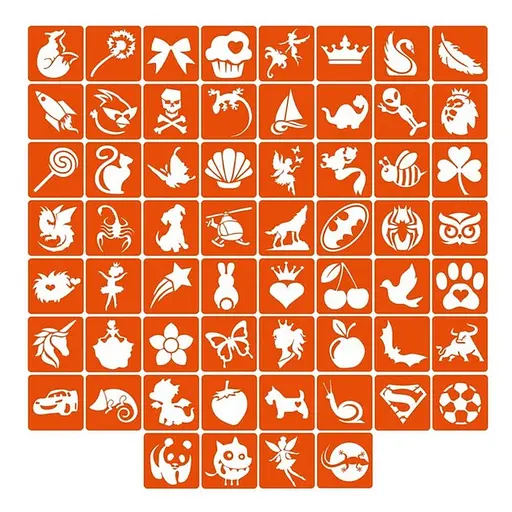 Набір для біо-тату Для дітей #3 - неон set-kids-3-neon - фото 4