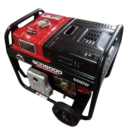 Генератор дизельний Vulkan 6.5 кВт SCD8000 - фото 2