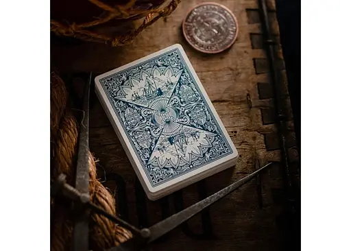 Карти гральні Cartamundi Ellusionist Pioneers Marked (blue) (PC_ELPMB) - фото 5