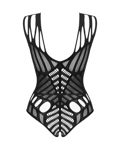Obsessive B139 crotchless teddy S/M/L - фото 4