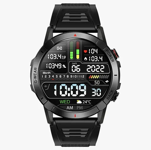 Чоловічий розумний смарт-годинник Smart Watch NX10 з AMOLED-дисплеєм голосовим зв'язком будильником пульсоміром і крокоміром - фото 3