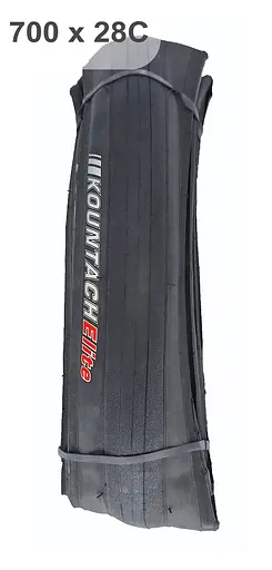 Покришка складна велосипедна Kenda Kountach K1092 folding bead 28" (700x28C) слік корд 60 TPI антипрокол (G0001329) - фото 4