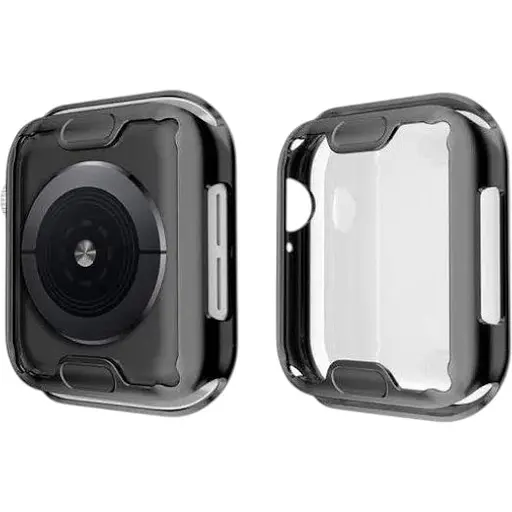 Чехол-накладка DK Silicone Face Case для Apple Watch 40mm (black) - фото 3