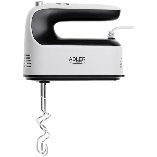 Міксер Adler AD 4229 ручний/ 600Вт/ 9 швидкостей/ Turbo/ контейнер для аксесуарів/ білий - фото 2