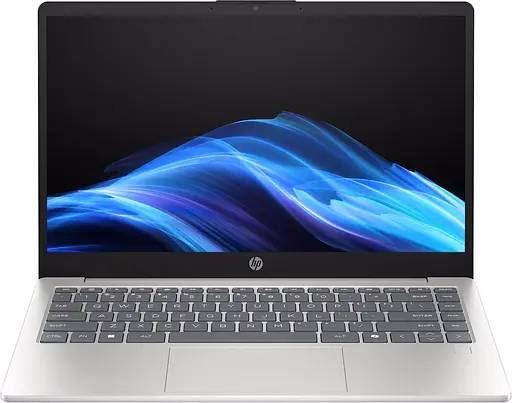 Ноутбук HP 14 14-hc0000ua 1920x1080 IPS/Intel U7-255U/16GB/1TB/UMA/DOS/Silver (C3UP9EA) - фото 1