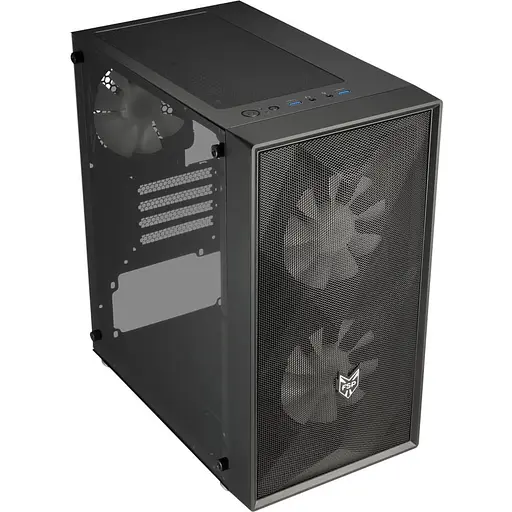 Корпус FSP CST130BASICB без БЖ Black (CST130BASICB) - фото 2