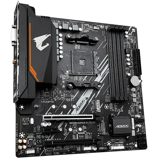 Материнська плата Gigabyte B550M Aorus Elite AX Socket AM4 - фото 3