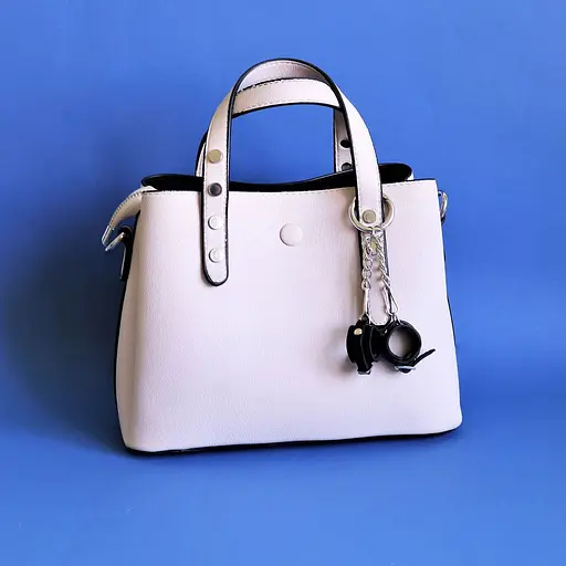 Брелок Feral Feelings Наручники з пряжкою Чорний - фото 3