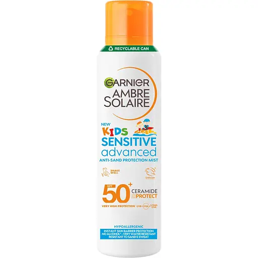 Сонцезахисний спрей-міст для дітей Garnier Ambre Solaire Kids, SPF 50+, 150 мл