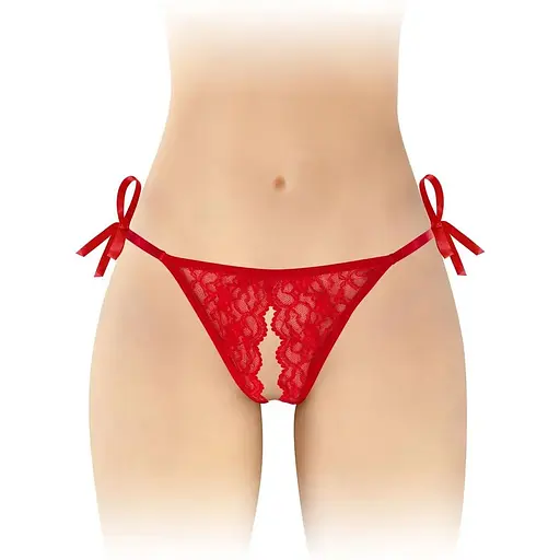 Трусики с доступом Fashion Secret STELLA Red One size