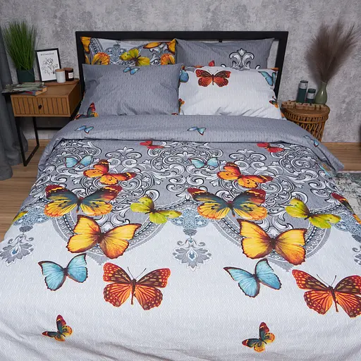 Підковдра Moon&Star Мікросатин Premium Butterfly Dream Двоспальна 175x210 см - фото 2