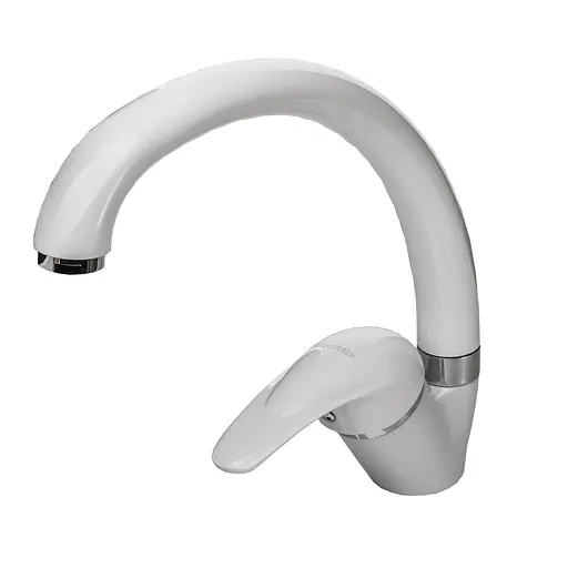 Смеситель для кухни EcoMix GEZ-White-103S Белый - фото 3