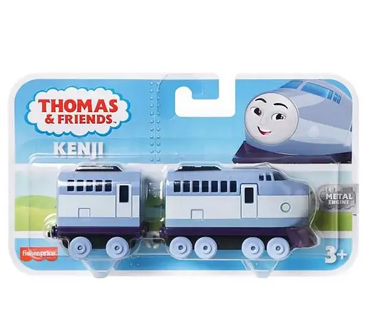 Паровозик з причепом Thomas&Friends Railway Friends HFX91, на блистере Голубой - фото 1