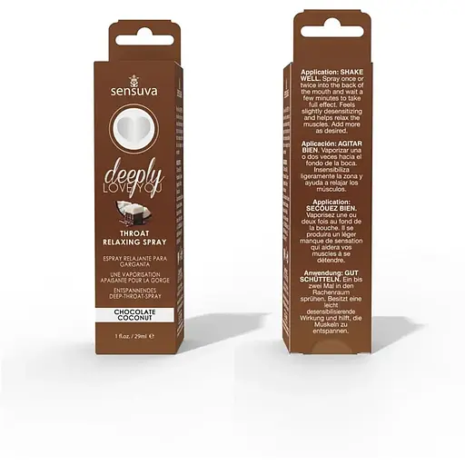 Спрей для мінету Sensuva Deeply Love You Chocolate Coconut (29 мл) - фото 4