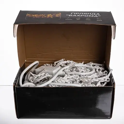 Вулична гірлянда Бахрома GarlandoPro 20 м 335 LED білий дріт Жовтий 20MWY - фото 5