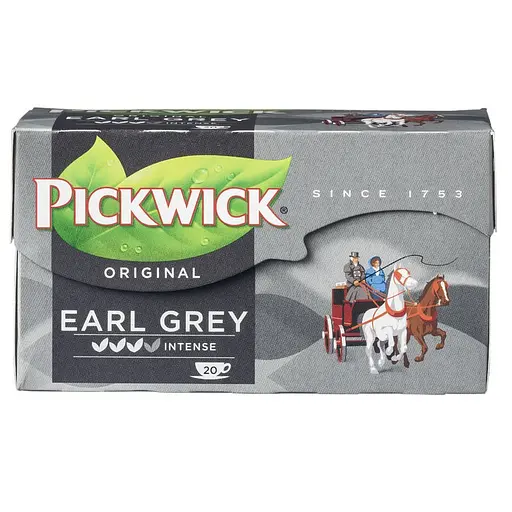 Уцінка. Чай чорний Pickwick Earl Grey з бергамотом 40 г (20 шт. х 2 г) (907477)  