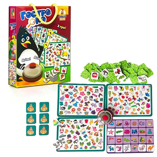 Игра со звонком "Острый глаз" VT8010-03 Vladi Toys, в коробке (4820195057711) - фото 3