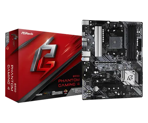 Материнська плата AsRock B550 Phantom Gaming 4 Socket AM4 (B550 Phantom Gaming 4)