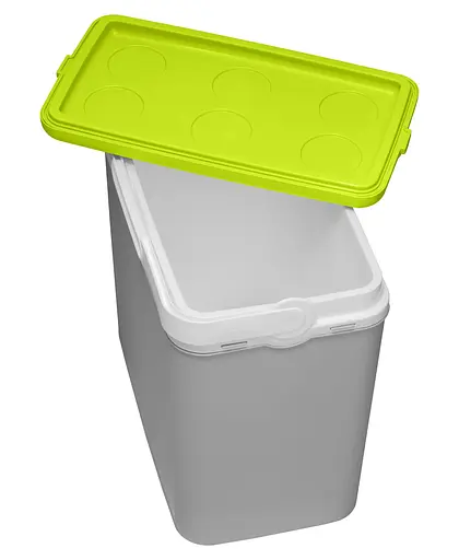 Ізотермічний контейнер Adriatic 24 л сірий з салатовим - фото 4