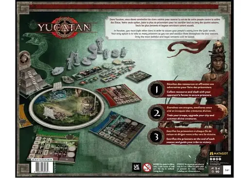 Настольная игра Matagot Юкатан: Пакет Kickstarter - базовая игра + 5 дополнений (Yucatan: Kickstarter pack - base game + 5 game ups) (англ.) (MAT-YUC-001-023) - фото 2