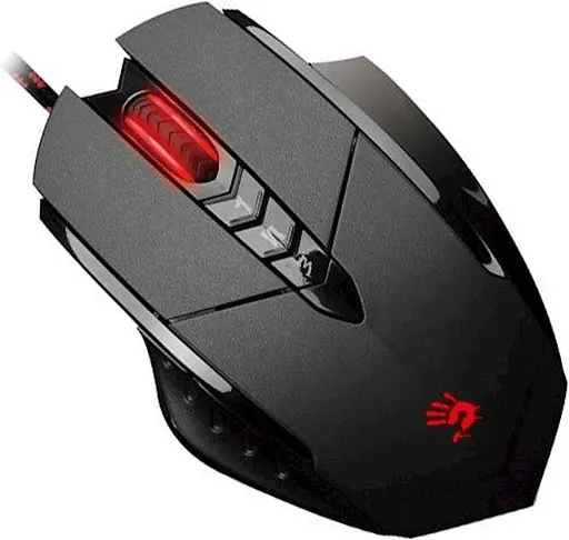 Миша A4Tech Bloody V7M Metal USB black - фото 2