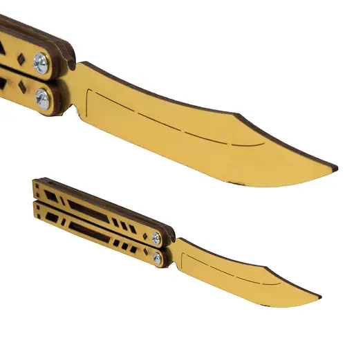 Сувенирный нож «Бабочка LEGASY» SO2BAL-G Сувенир-декор (4820242990183) - фото 7