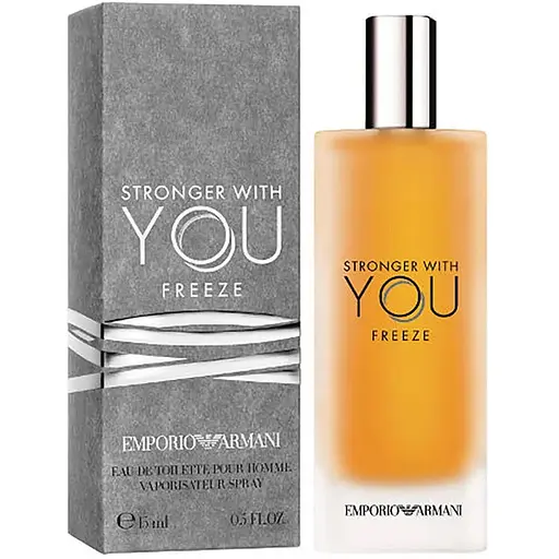 Туалетна вода Giorgio Armani Emporio Armani Stronger With You Freeze 15 мл - фото 1