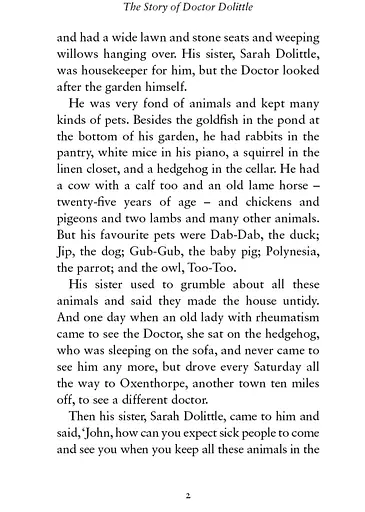 The Story of Doctor Dolittle - фото 3