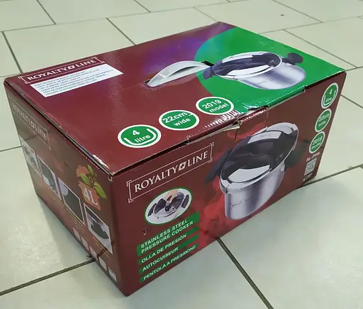 Скороварка из нержавеющей стали 4 л Royalty Line RL-PS4L - фото 5