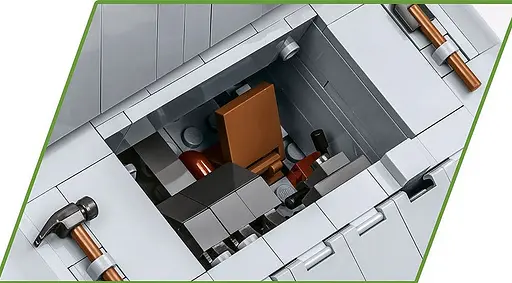 Конструктор дитячий танк Panzerkampfwagen E-100 COBI 2572 - фото 6