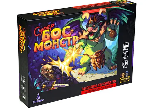 Настільна гра Ігромаг Супер-бос-монстр (Super Boss Monster) (укр.)