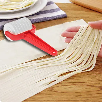 Нож валик резак для теста тесторезка лапшерезка для нарезки лапши, Kitchette 84389 - фото 3