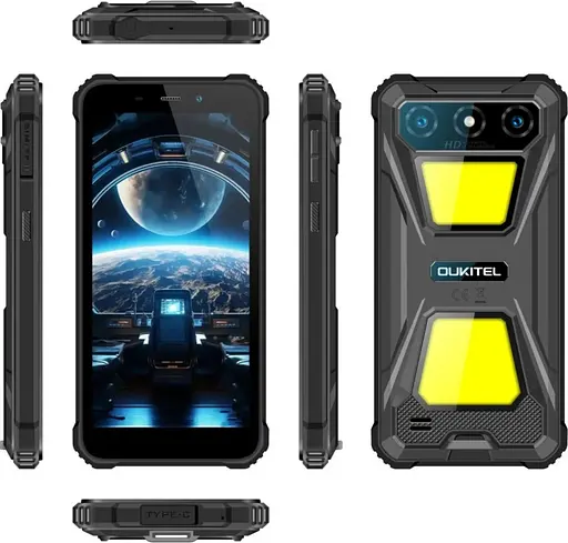 Смартфон Oukitel G5 4/128GB Black - фото 3