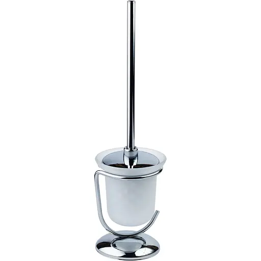 Ершик для унитаза напольный Kroner KRM Rizze - ACG322 CV022910, Хром - фото 1