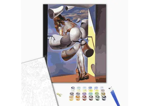 Раскраска по номерам Brushme Содомское самодовольство девственницы Сальвадор Дали (40х50) (BS52391) - фото 2