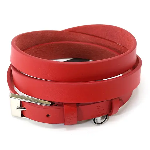 Ремінь шкіряний Grande Pelle жіночий 120х2 см acs0029325 - фото 4