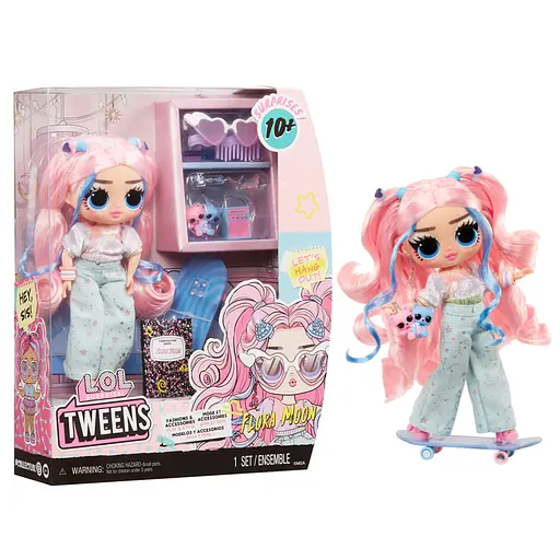 Ігровий набір з лялькою L.O.L. SURPRISE! серії Tweens Core – ФЛОРА МУН (з аксесуарами)