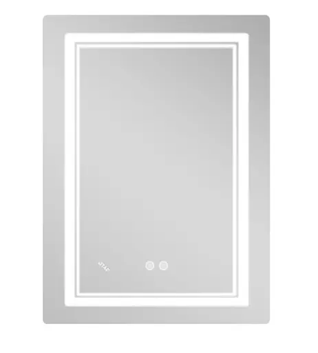 Дзеркало Qtap Cardinal (CA2) прямокутне з LED-підсвічуванням Touch QT0478C608048453 - фото 2