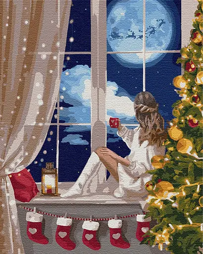 Набір для розпису по номерах Дива трапляються, 40x50 см, КНО4772